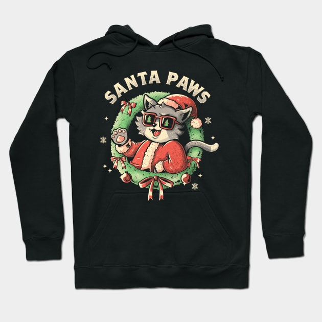 Santa Paws Ugly Sweater by Tobe Fonseca Hoodie by Tobe_Fonseca